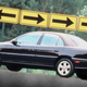 The rear-drive Cadillac Catera of 1997. This was the Opel Omega/Holden Commodore. Photo Credit: GM